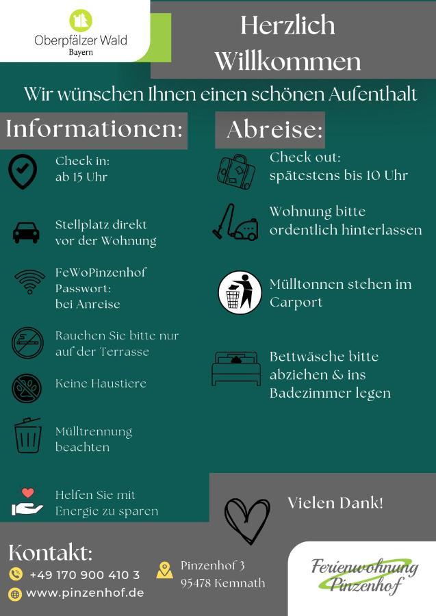 Ferienwohnung Pinzenhof - Kemnath Eksteriør bilde